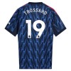 Camisola Arsenal Trossard 19 Homen Equipamento 2ª 2025-26